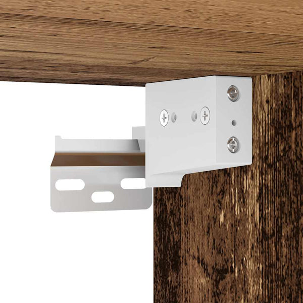 Wandschrank Thaddaeus (Wandschrank aus Altholz designed wood)