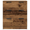 Waschtischunterschrank Dusanca 60x30x70cm (3 Stk. Altholzdesign)