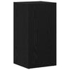 Musta lp säilytyslaatikko Milii 71x34x36cm (tammi, puinen)