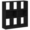 Schwarzer Eichenholz-Bücherregal Simbrioara 97,5x29,5x100cm (Holz)