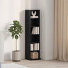 Musta tammi cd-kaappi Valyana 21x20x88cm (engineered wood)