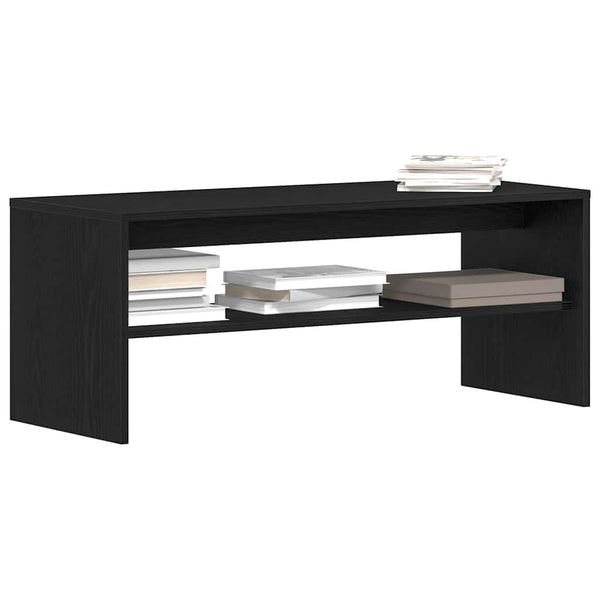 Schwarzes TV-Board 100x40x40cm Mahler (Spanplatte)