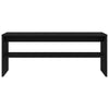 Schwarzes TV-Board 100x40x40cm Mahler (Spanplatte)