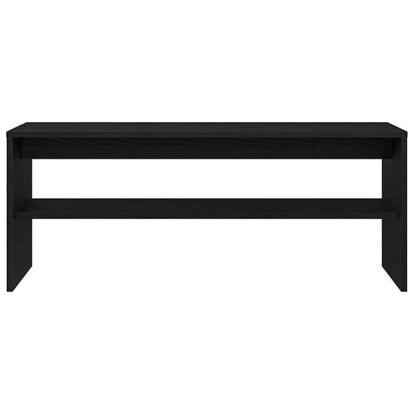 Schwarzes TV-Board 100x40x40cm Mahler (Spanplatte)