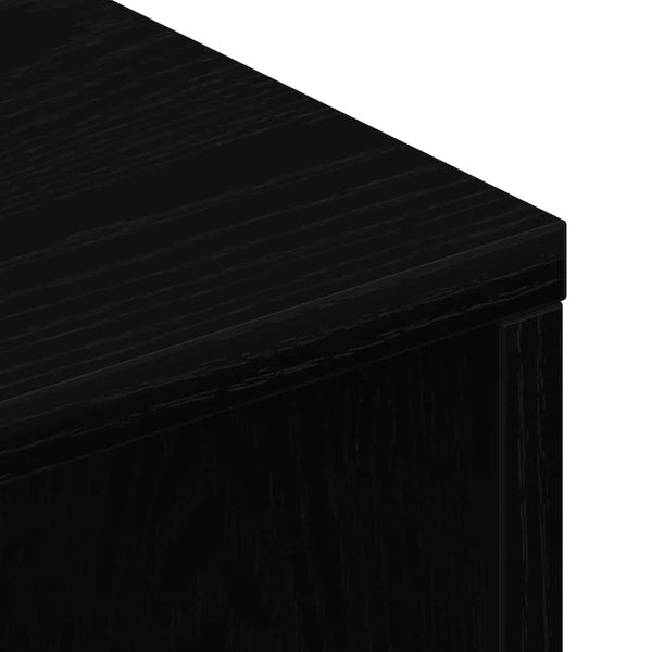 Schwarzes TV-Board 100x40x40cm Mahler (Spanplatte)