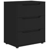 Schwarzes Sideboard Visnes, 60x40x73cm (Holz)