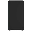 Schwarzes Sideboard Visnes, 60x40x73cm (Holz)