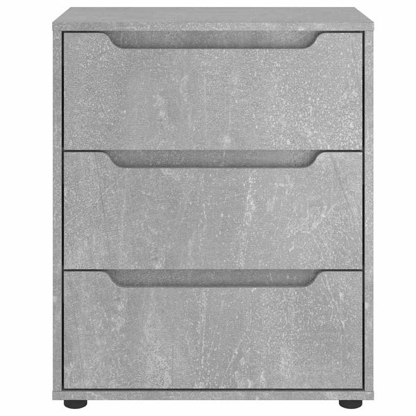 Betongraues Sideboard "Visnes Soitan" 60x40x73cm (Holz)
