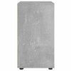 Betongraues Sideboard "Visnes Soitan" 60x40x73cm (Holz)