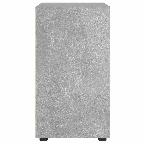 Betongraues Sideboard "Visnes Soitan" 60x40x73cm (Holz)