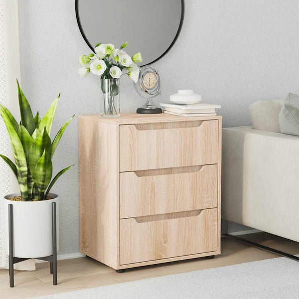Sonoma Eiche Sideboard Visnes Soitan 60x40x73cm (Holz)