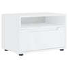 Valkoinen tv-kaappi visnes Nero 60x40x38cm (engineered wood)