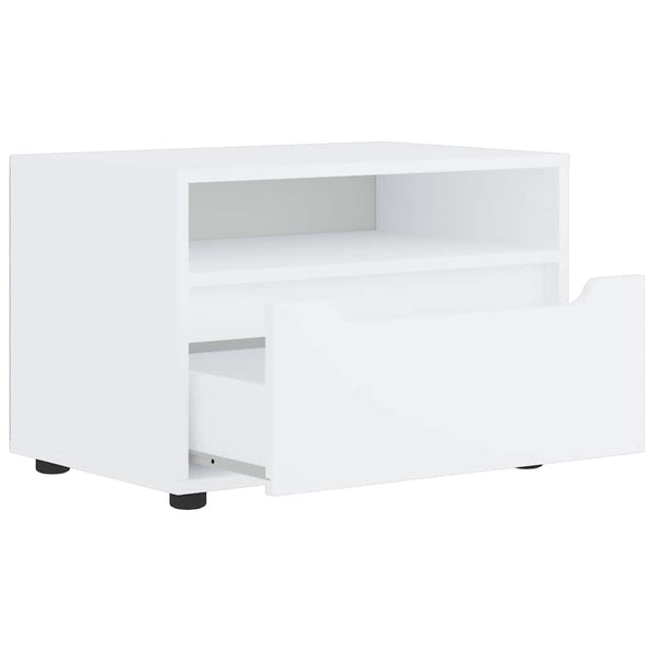 Valkoinen tv-kaappi visnes Nero 60x40x38cm (engineered wood)