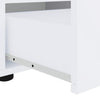 Valkoinen tv-kaappi visnes Nero 60x40x38cm (engineered wood)
