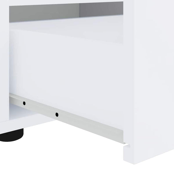 Valkoinen tv-kaappi visnes Nero 60x40x38cm (engineered wood)