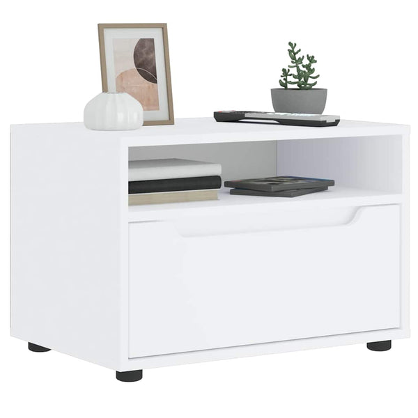 Valkoinen tv-kaappi visnes Nero 60x40x38cm (engineered wood)