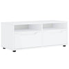 Valkoinen tv kaappi visnes Cotelban 100x40x38cm (engineered wood)