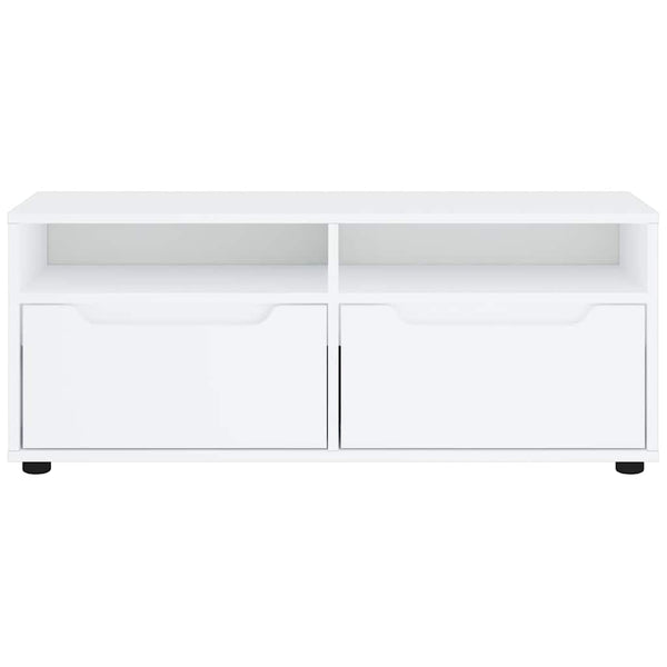 Valkoinen tv kaappi visnes Cotelban 100x40x38cm (engineered wood)
