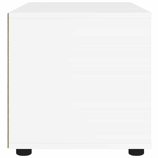 Valkoinen tv kaappi visnes Cotelban 100x40x38cm (engineered wood)