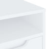 Valkoinen tv kaappi visnes Cotelban 100x40x38cm (engineered wood)
