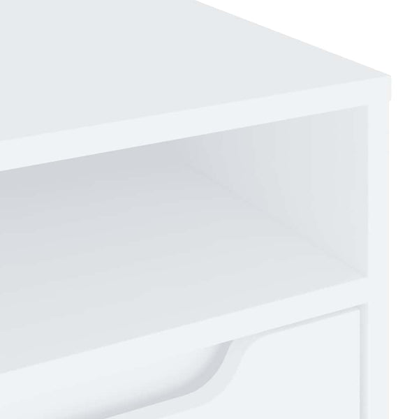 Valkoinen tv kaappi visnes Cotelban 100x40x38cm (engineered wood)