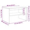 Weißer TV-Schrank Mahler 60x40x40cm (Holzwerkstoff)