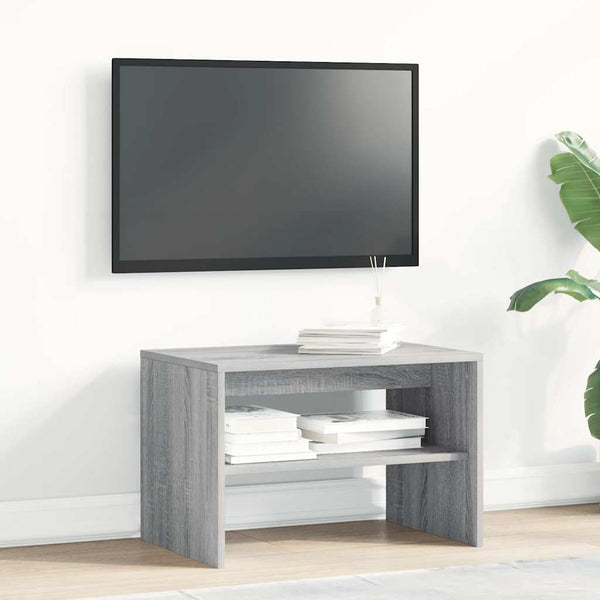 Grauer TV-Schrank Mahler 60x40x40cm (Holzwerkstoff)