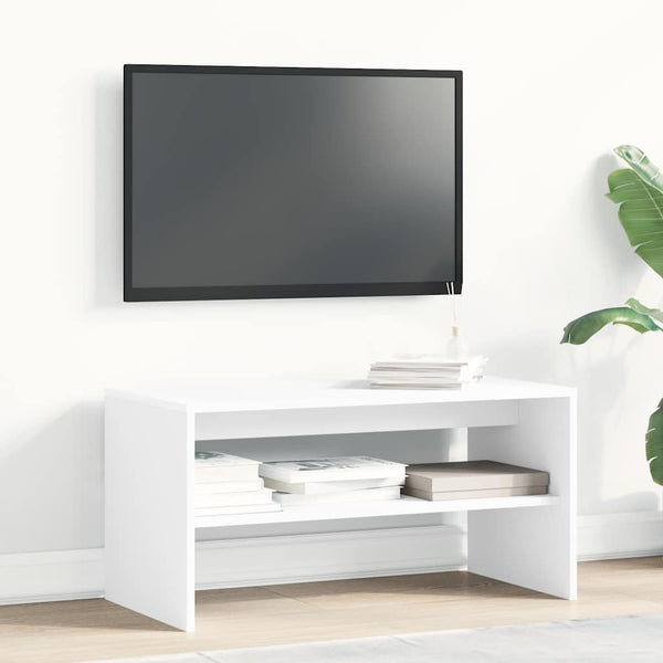 Weißer TV-Schrank Mahler 80x40x40cm (Spanplatte)