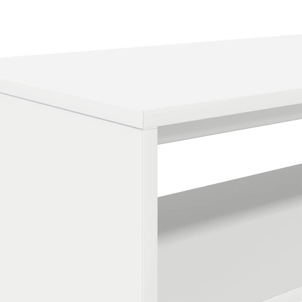 Weißer TV-Schrank Mahler 80x40x40cm (Spanplatte)