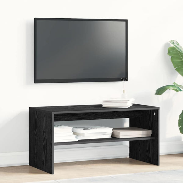 TV-Schrank Mahler 80x40x40cm, schwarz Eiche (Holzwerkstoff)