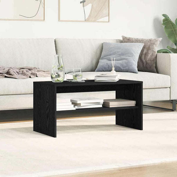 TV-Schrank Mahler 80x40x40cm, schwarz Eiche (Holzwerkstoff)