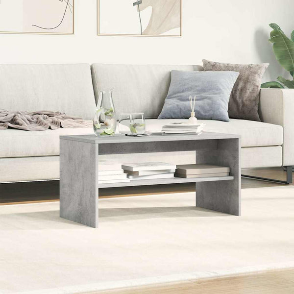 TV-Schrank Mahler 80x40x40cm, Betonoptik (Spanplatte)
