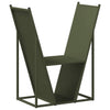 Kaminholzregal Encuta 69,5x35x81cm (kaltgewalzter Stahl)