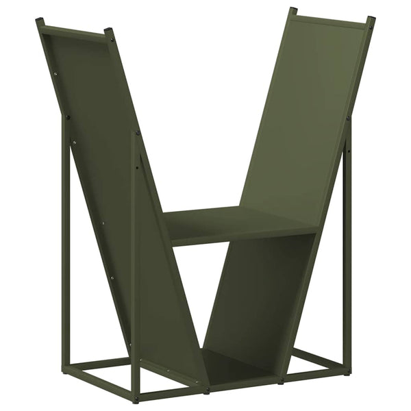 Kaminholzregal Encuta 69,5x35x81cm (kaltgewalzter Stahl)