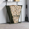 Kaminholzregal Encuta 69,5x35x81cm (kaltgewalzter Stahl)