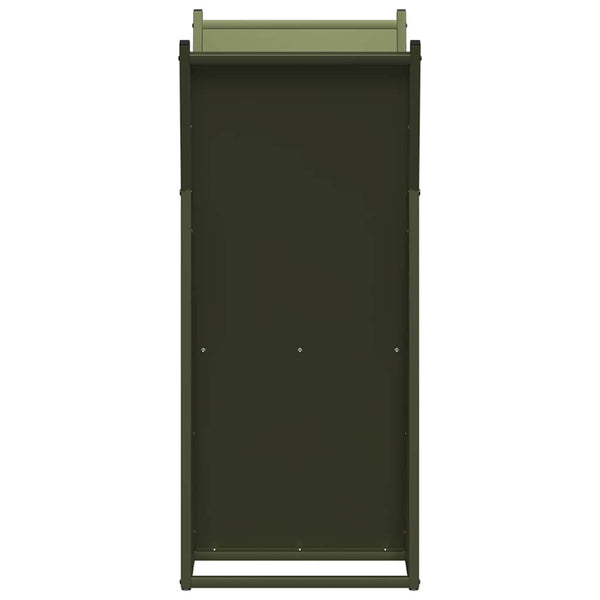 Kaminholzregal Encuta 69,5x35x81cm (kaltgewalzter Stahl)