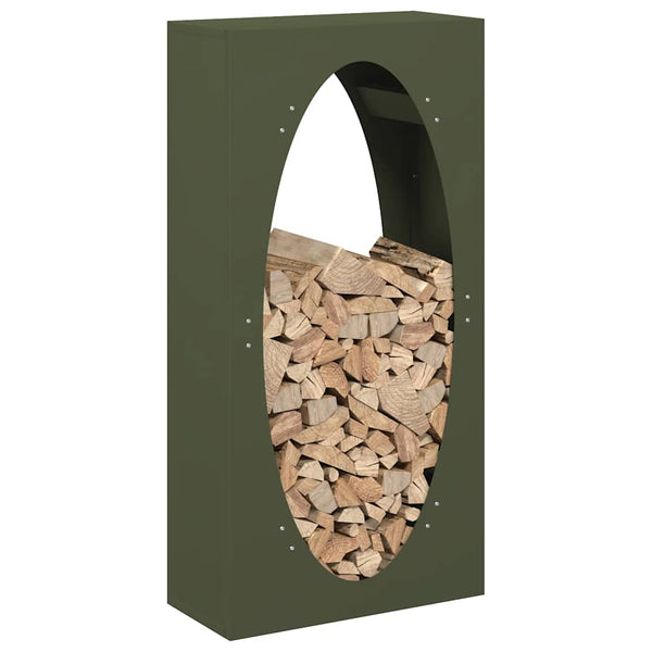 Kaminholzregal Zava 50x23x100cm (kaltgewalzter Stahl)