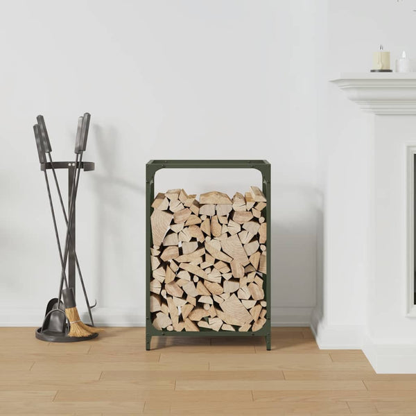 Kaminholzregal Gafita 44x28x65cm (kaltgewalzter Stahl)