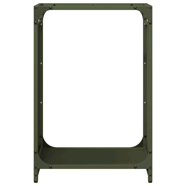Kaminholzregal Gafita 44x28x65cm (kaltgewalzter Stahl)