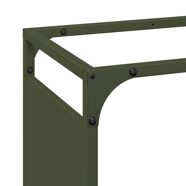 Kaminholzregal Gafita 44x28x65cm (kaltgewalzter Stahl)