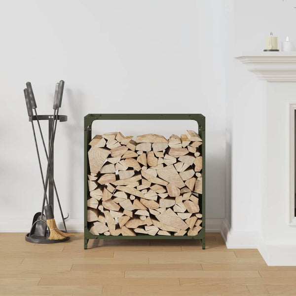 Kaminholzregal Gafita 60x28x65cm (kaltgewalzter Stahl)