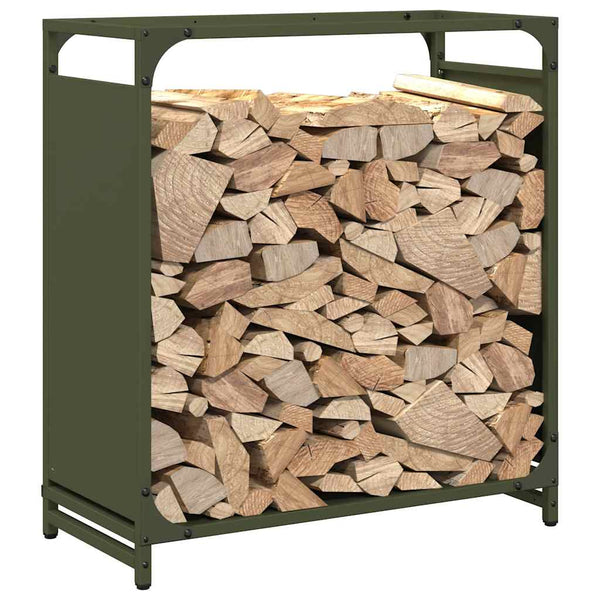 Kaminholzregal Gafita 60x28x65cm (kaltgewalzter Stahl)