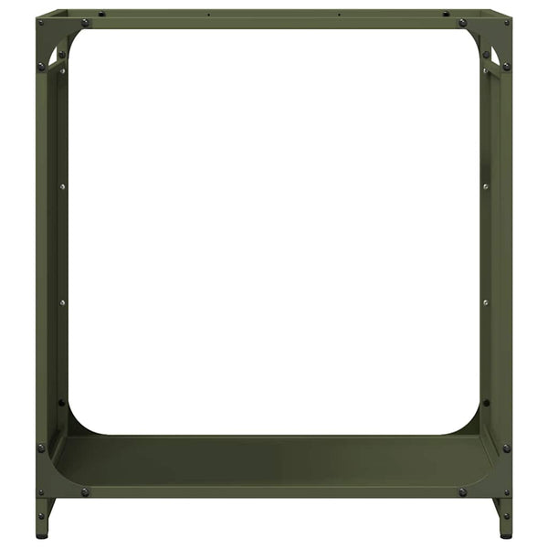 Kaminholzregal Gafita 60x28x65cm (kaltgewalzter Stahl)