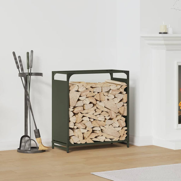 Kaminholzregal Gafita 60x28x65cm (kaltgewalzter Stahl)