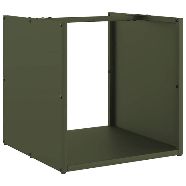 Kaminholzregal Trejea 40x40x40cm (kaltgewalzter Stahl)