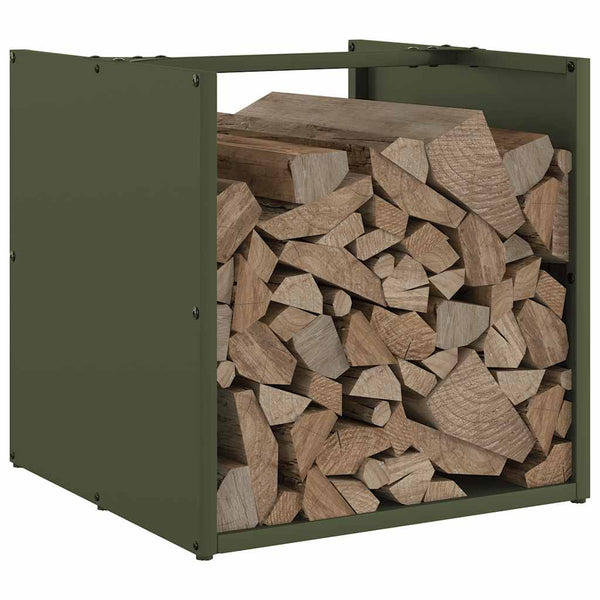 Kaminholzregal Trejea 40x40x40cm (kaltgewalzter Stahl)