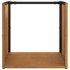 Brennholzregal Hristea 40x40x40cm (wetterfester Stahl)