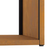 Brennholzregal Hristea 40x40x40cm (wetterfester Stahl)