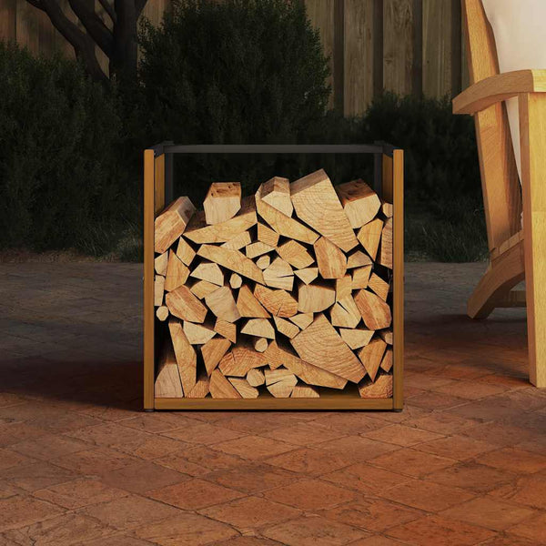 Kaminholzregal Demonte 40x40x40cm (wetterfester Stahl)