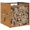 Kaminholzregal Demonte 40x40x40cm (wetterfester Stahl)